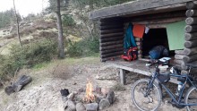 Cabane de camping nature